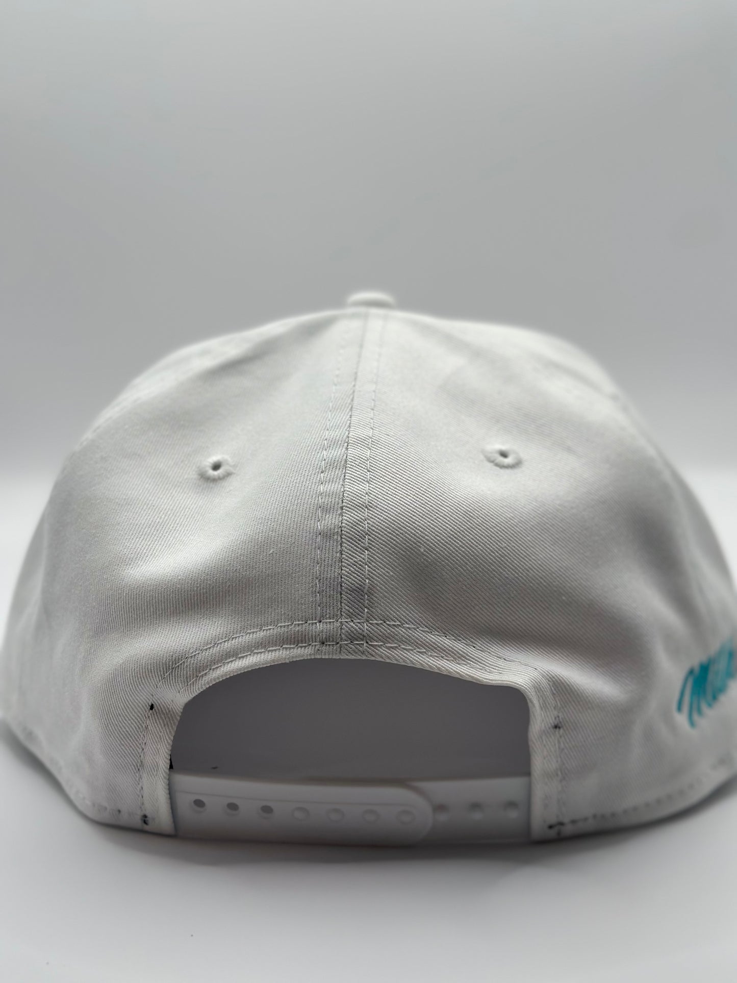 White snapback hat