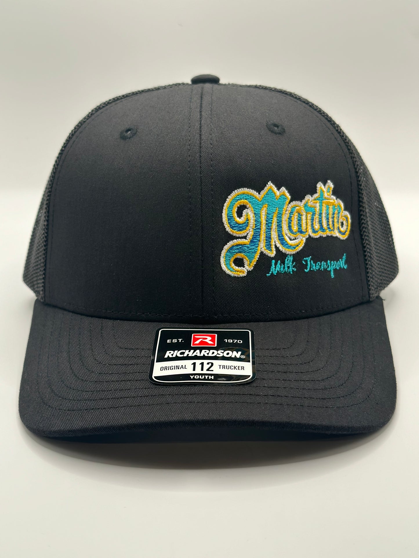 Youth black snapback hat