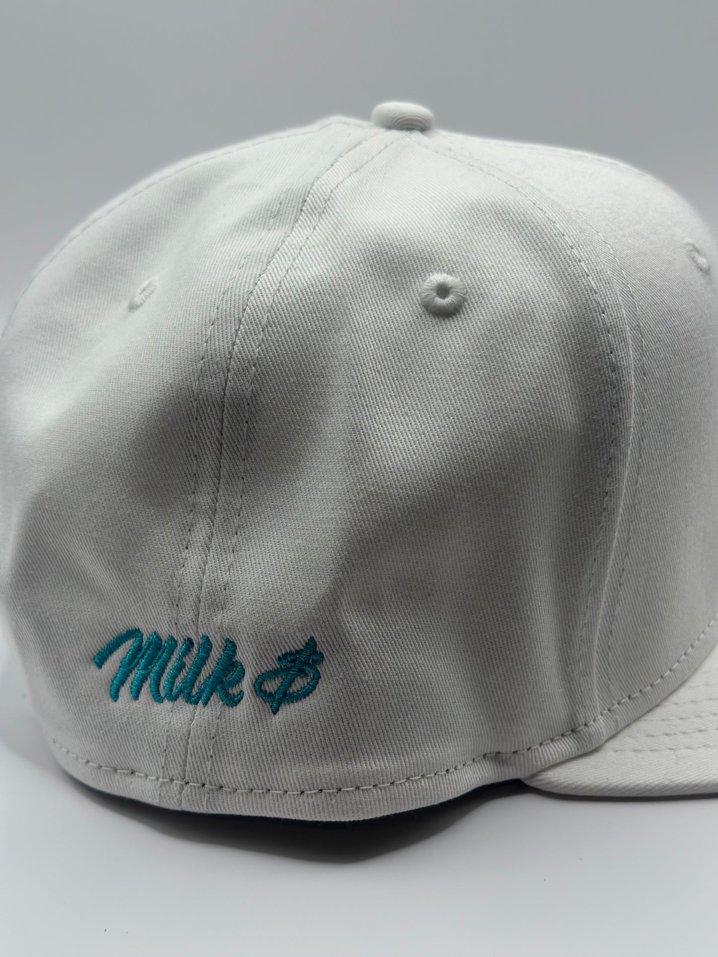 White snapback hat